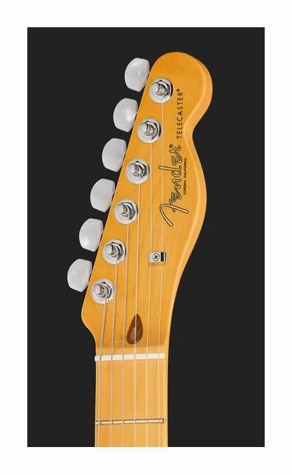 Fender 75th Anniv AmPro Cabronita IBM, paletta con meccaniche e logo