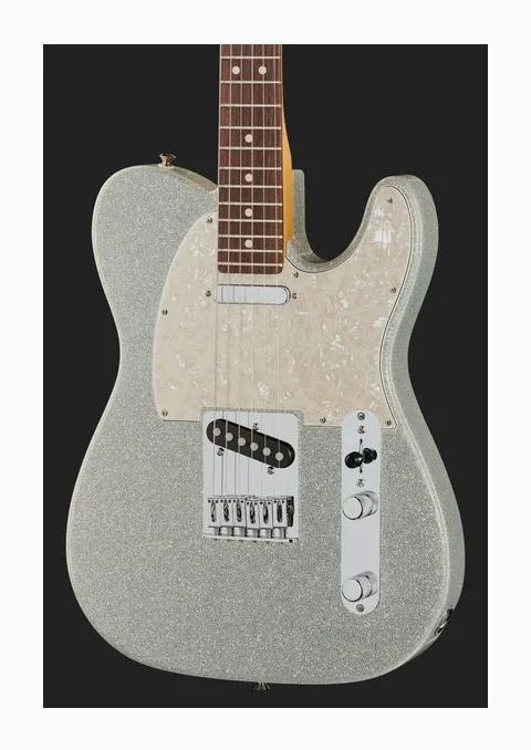 Fender 75th Anniv Player II Tele DDS, manico e tastiera visti di lato