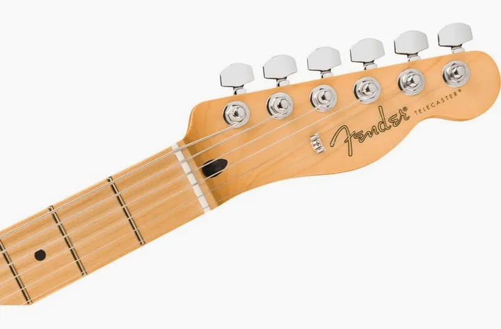 Fender 75th Player II Bari Tele LPB, ponte e meccaniche di intonazione