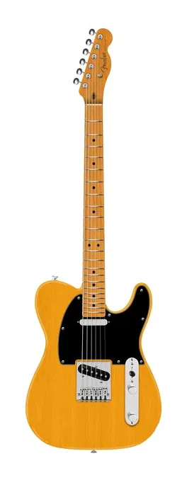 Fender 75th Player II Bari Tele BTB in primo piano frontale