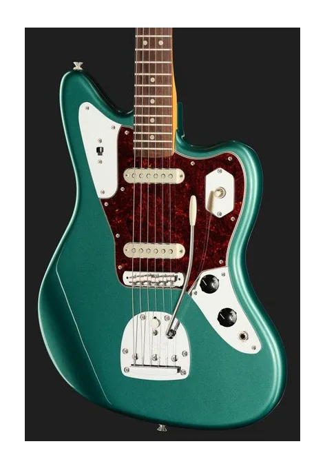 Fender Am Pro Clsc Jaguar RW FSGM, curve del body viste dall'alto