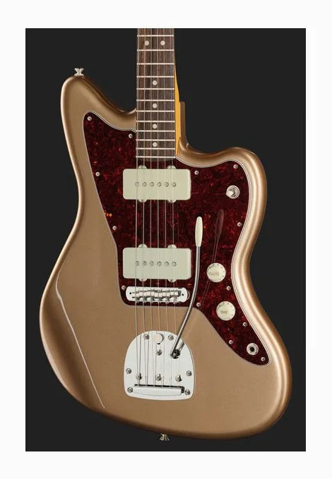 Fender Am Pro Clsc Jazzm RW FFMG, manico e tastiera visti di lato