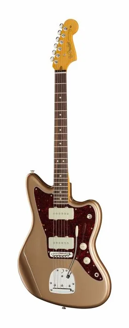 Fender Am Pro Clsc Jazzm RW FFMG in primo piano frontale