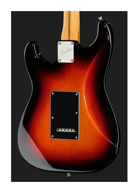 Fender Am Pro Clsc Strat MN 3TS, capotasto e prime posizioni della tastiera