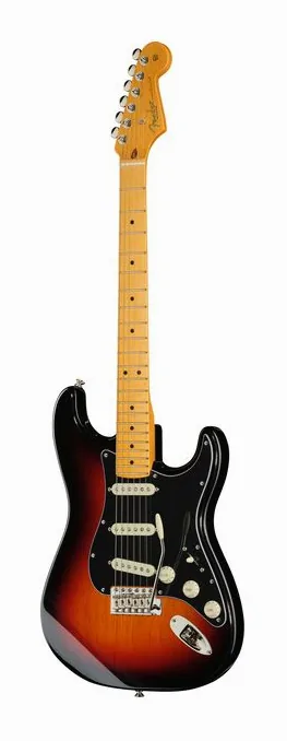 Fender Am Pro Clsc Strat MN 3TS visto di fronte