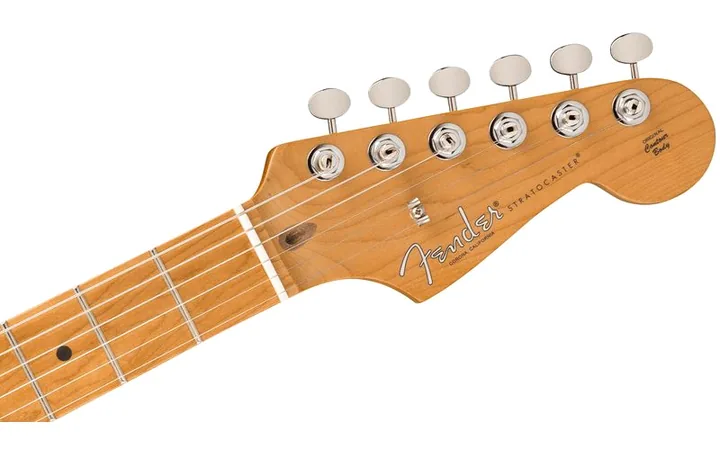Fender Am Pro Clsc Strat RMN DPB, ponte e meccaniche di intonazione