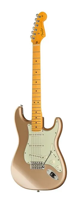 Fender Am Pro Clsc Strat MN FFMG fotografato frontalmente