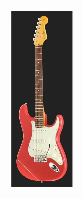Fender Am Pro Clsc Strat RW FDKR, profilo laterale del corpo