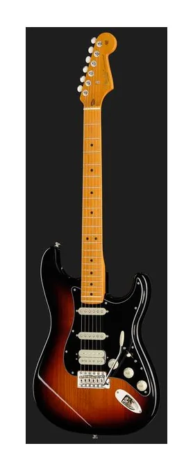 Fender Am Pro Clsc Strat HSS MN 3TS, capotasto e prime posizioni della tastiera