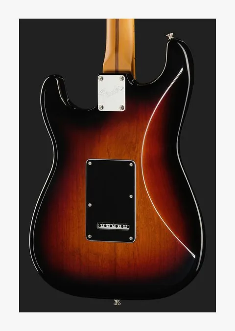 Fender Am Pro Clsc Strat HSS MN 3TS, pickup e manopole dei controlli
