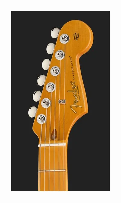 Fender Am Pro Clsc Strat HSS MN 3TS, selettore pickup e jack di uscita