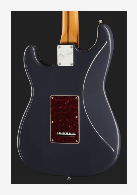 Fender Am Pro Clsc Strat HSS MN FBLK, vista posteriore del corpo