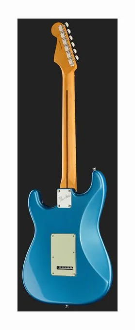 Fender Am Pro Clsc Strat HSS MN FLPB, pickup e manopole dei controlli