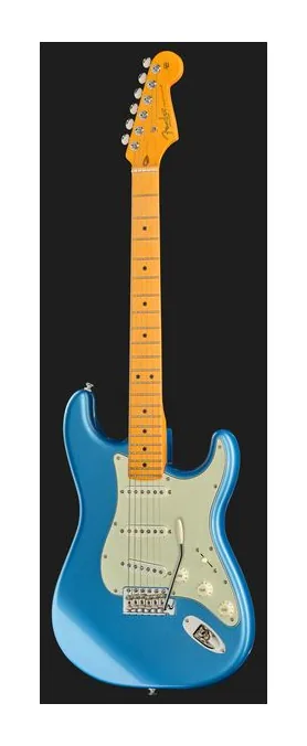 Fender Am Pro Clsc Strat MN FLPB, capotasto e prime posizioni della tastiera
