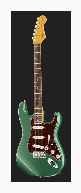 Fender Am Pro Clsc Strat RW FSGM, profilo laterale del corpo
