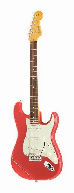 Fender Am Pro Clsc Strat RW FDKR visto di fronte