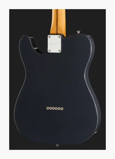 Fender Am Pro Clsc Tele RW FBLK, paletta con meccaniche e logo