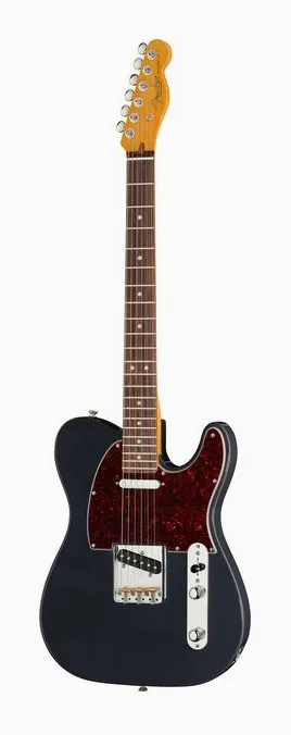 Fender Am Pro Clsc Tele RW FBLK fotografato frontalmente