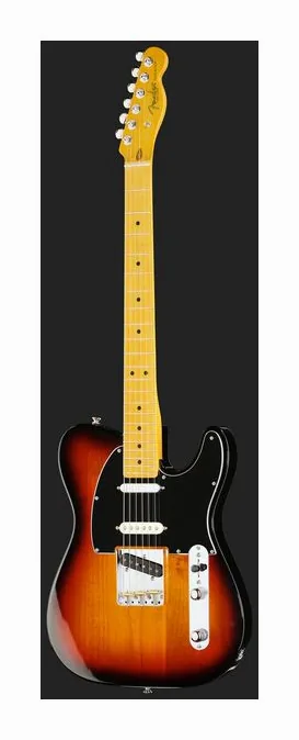 Fender Am Pro Clsc Tele SSS MN 3TS, corpo e verniciatura in primo piano