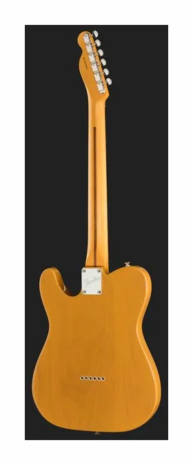 Fender Am Pro Clsc Tele SSS RW BTB, manico e tastiera visti di lato