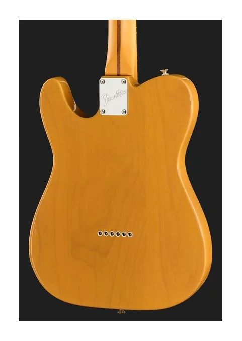 Fender Am Pro Clsc Tele SSS RW BTB, corpo e verniciatura in primo piano
