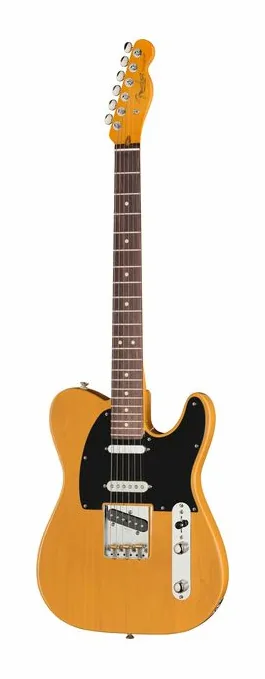Fender Am Pro Clsc Tele SSS RW BTB fotografato frontalmente
