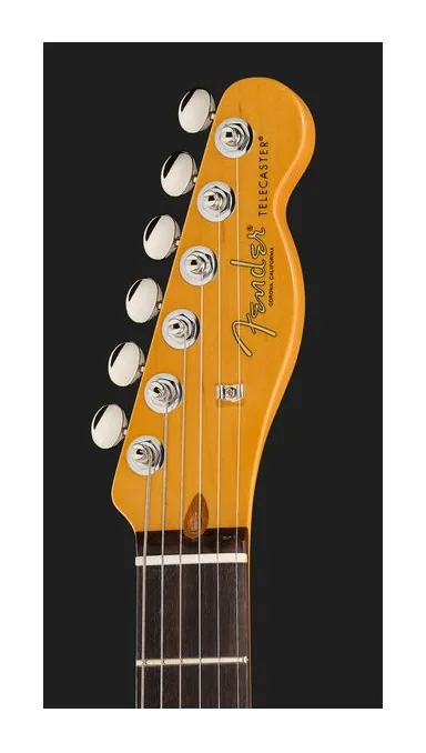 Fender Am Pro Clsc Tele SSS RW FSGM, capotasto e prime posizioni della tastiera