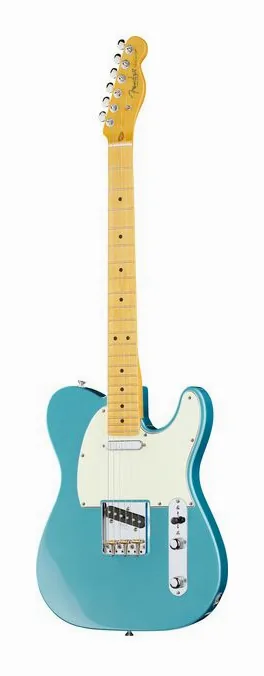 Fender Am Pro Clsc Tele MN FLPB visto di fronte