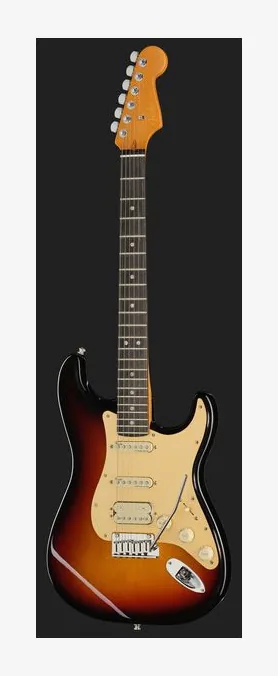Fender Am Ultra II Strat HSS EB UBST, profilo laterale del corpo