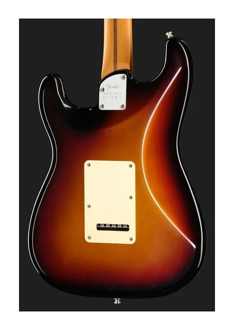 Fender Am Ultra II Strat HSS EB UBST, selettore pickup e jack di uscita