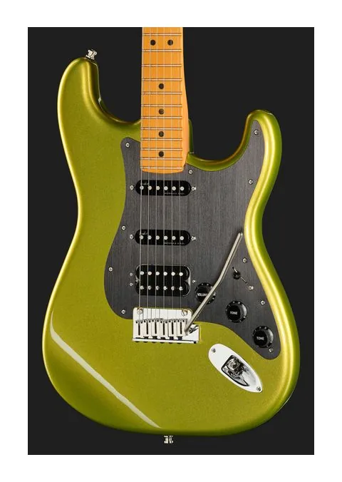 Fender Am Ultra II Strat HSS MN SFL, vista posteriore del corpo