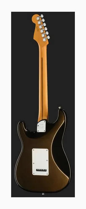 Fender Am Ultra II Strat HSS EB TXT, paletta con meccaniche e logo
