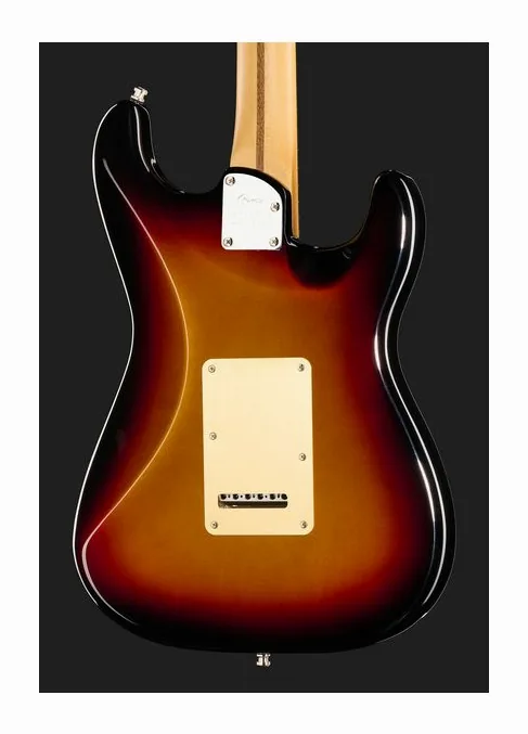 Fender Am Ultra II Strat LH EB UBST, capotasto e prime posizioni della tastiera