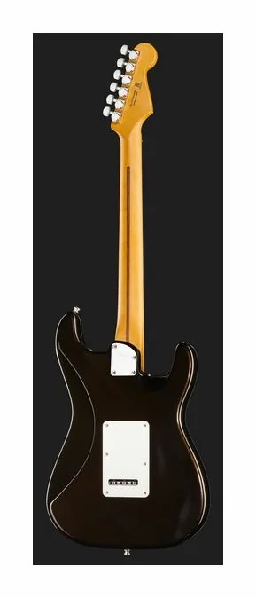 Fender Am Ultra II Strat LH EB TXT, manico e tastiera visti di lato