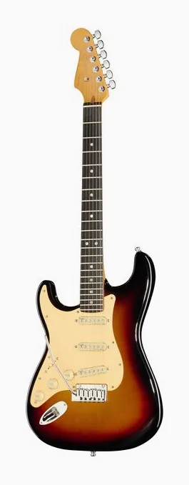 Fender Am Ultra II Strat LH EB UBST visto di fronte