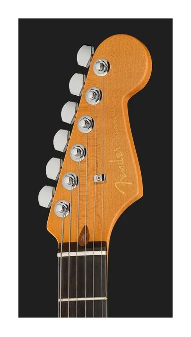 Fender Am Ultra II Strat EB TXT, vista posteriore del corpo