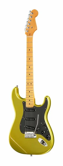 Fender Am Ultra II Strat MN SFL visto di fronte