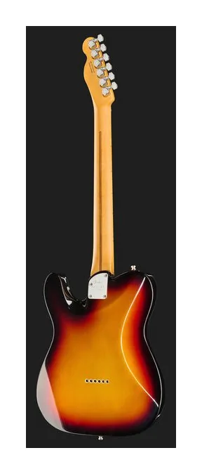 Fender Am Ultra II Tele MN UBST, capotasto e prime posizioni della tastiera