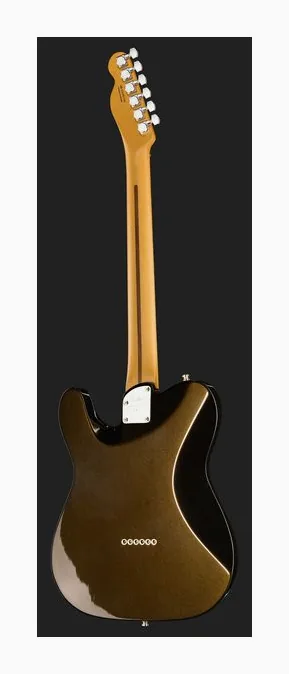 Fender Am Ultra II Tele EB TXT, curve del body viste dall'alto