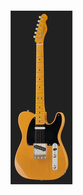 Fender AV II 51 TELE MN BTB, vista posteriore del corpo