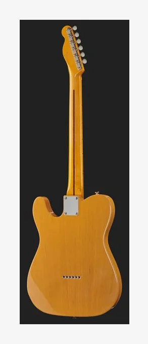 Fender AV II 51 TELE MN BTB, corpo e verniciatura in primo piano
