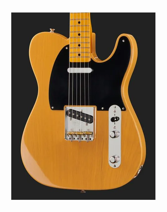 Fender AV II 51 TELE MN BTB, curve del body viste dall'alto