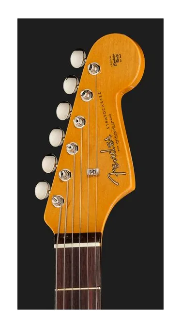 Fender AV II 61 STRAT RW OWT, curve del body viste dall'alto