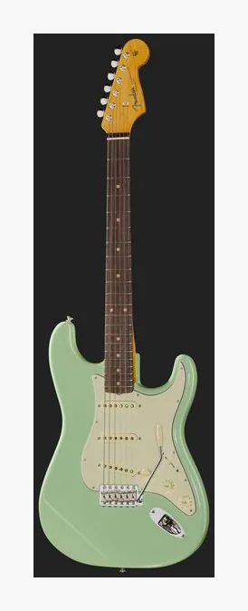 Fender AV II 61 Strat RW SFG, capotasto e prime posizioni della tastiera