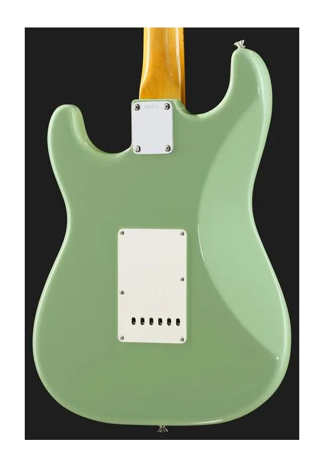 Fender AV II 61 Strat RW SFG, curve del body viste dall'alto