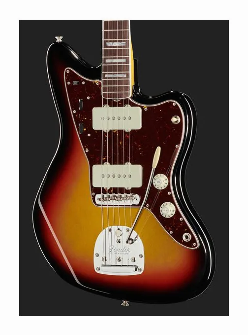 Fender AV II 66 JAZZMASTER RW WT3TB, manico e tastiera visti di lato