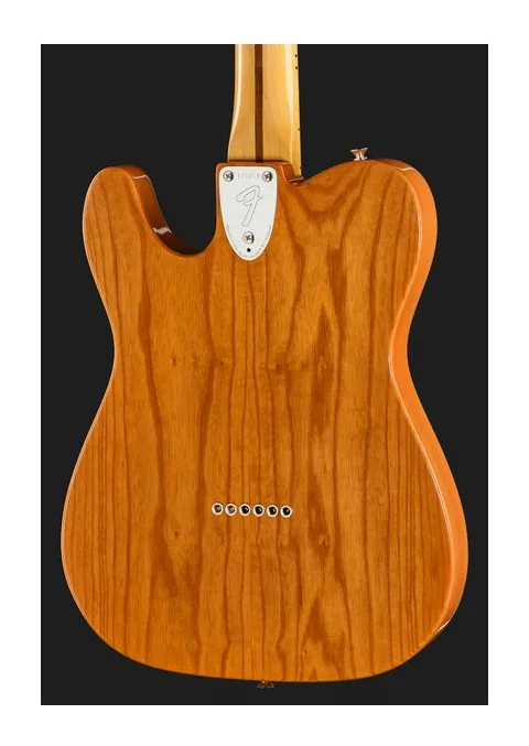 Fender AV II 72 TELE THINLINE MN AGN, paletta con meccaniche e logo