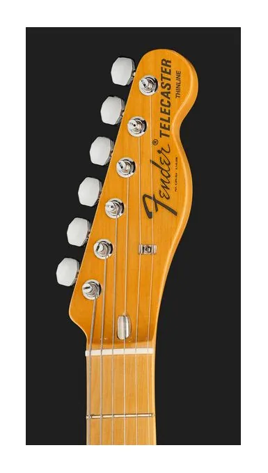 Fender AV II 72 TELE THINLINE MN AGN, curve del body viste dall'alto