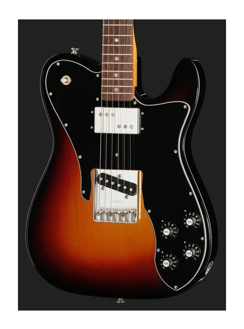 Fender AV II 77 Tele Custom RW 3TSB, capotasto e prime posizioni della tastiera