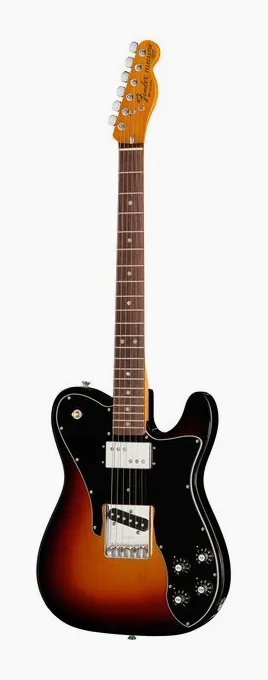 Fender AV II 77 Tele Custom RW 3TSB visto di fronte